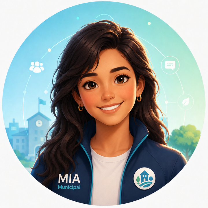 Avatar de asistente IA MIA Municipal